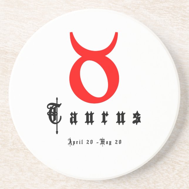 TAURUS, 20. April - 20. Mai Untersetzer (Vorne)