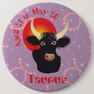Taurus 21. April bis 20. Mai Button