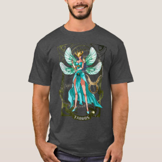 Taurus Anime Birthday Fairy Fairies Taurus T-Shirt