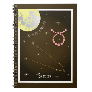 Taurus April 21 bis Mai 20 Notizheft Notizblock