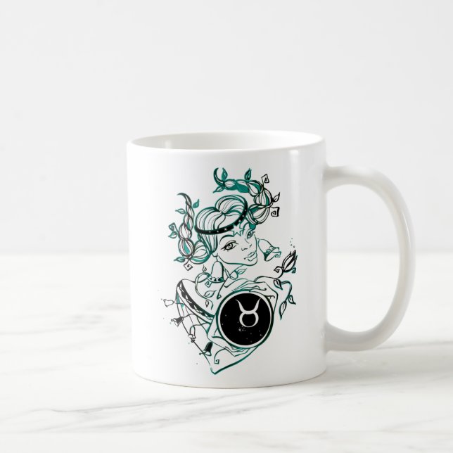 Taurus Art Deco Lady Kaffeetasse (Rechts)