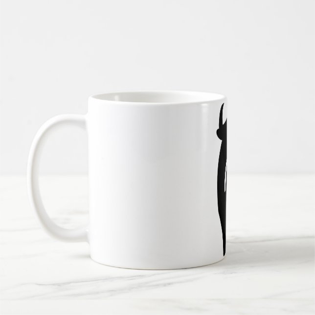 Taurus Astrologisches Symbol Zeichen 1 Kaffeetasse (Links)
