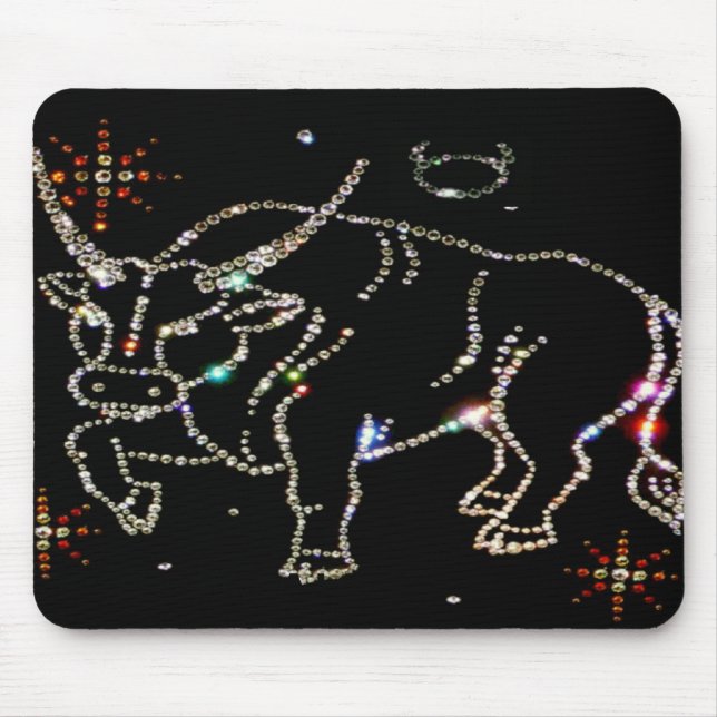 Taurus Astrology Mousepad (Vorne)