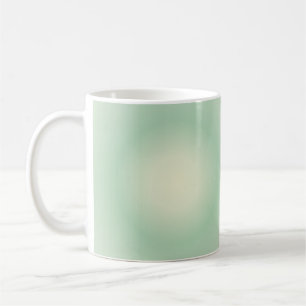Taurus Aura Gradient Zodiac, Grüner Aurasradient Kaffeetasse