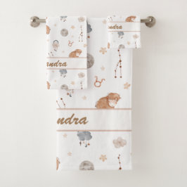 Taurus Baby | Gemütlich & haltbar für kleine Bulle Badhandtuch Set