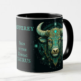 Taurus Birthday Geschenk Name hinzufügen Beautiful Tasse
