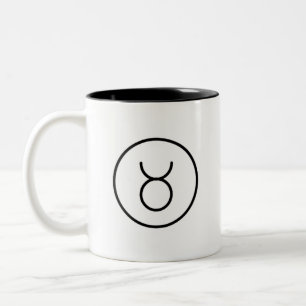 Taurus Bull Horoscope Zodiac Sign Tasse