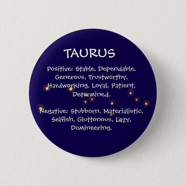 Taurus Button (Vorderseite)