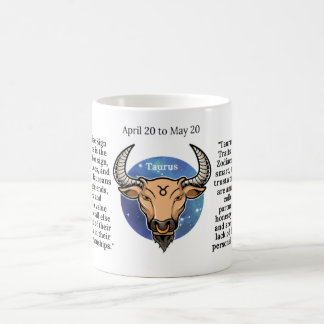 Taurus Café Mug pour les amateurs de Zodiac