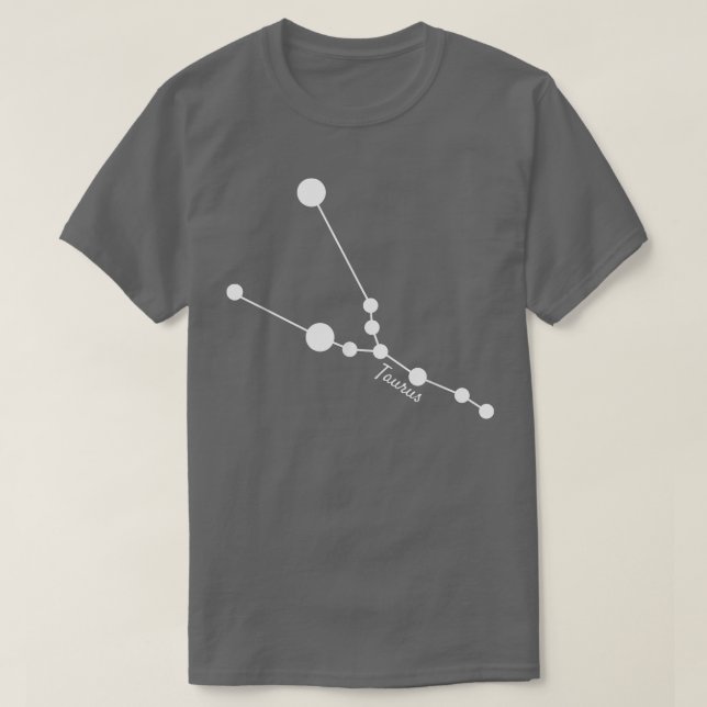 Taurus Constellation Astrology Witch Witchy  T-Shirt (Design vorne)