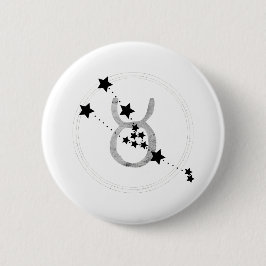 Taurus der Stier zodiac Sternzeichen Konstellation Button