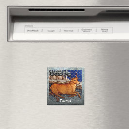 Taurus Die Bull Zodiac Sign Geburtstagsparty Magnet