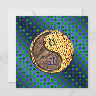 Taurus & Feuer Ox Karte