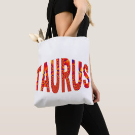 Taurus - Firey Orange Yellow Blue Tasche