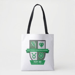 Taurus Geburtstagswappen™ für 1.-20. Mai Tasche