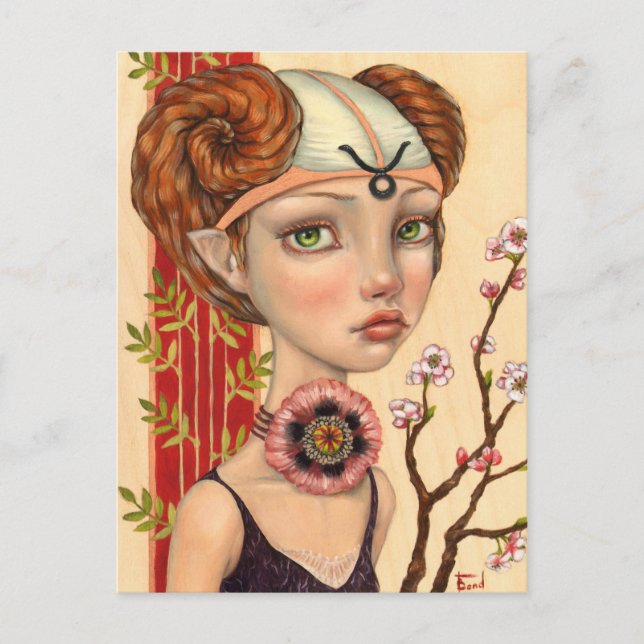 Taurus Girl Postkarte (Vorderseite)
