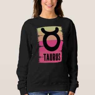 Taurus Girl Zodiac Constellation Horoskop Tarot A Sweatshirt