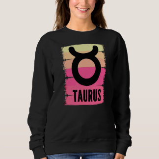 Taurus Girl Zodiac Constellation Horoskop Tarot A Sweatshirt