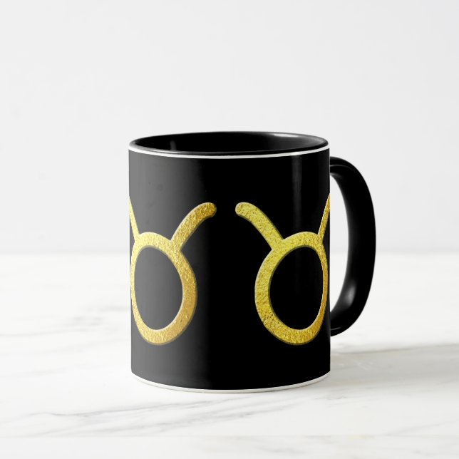 Taurus Gold Tasse (VorderseiteRechts)