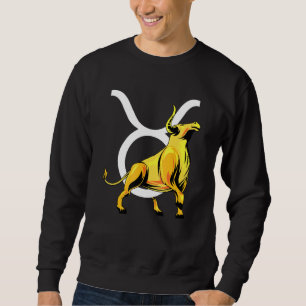 Taurus Horoskop Symbol Zodiac Zeichenkonstellation Sweatshirt