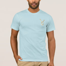Taurus Imitate Gold Zodiac Horoskop Signatur Astro T-Shirt