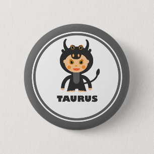 Taurus ist mein Zodiac-Zeichen Button