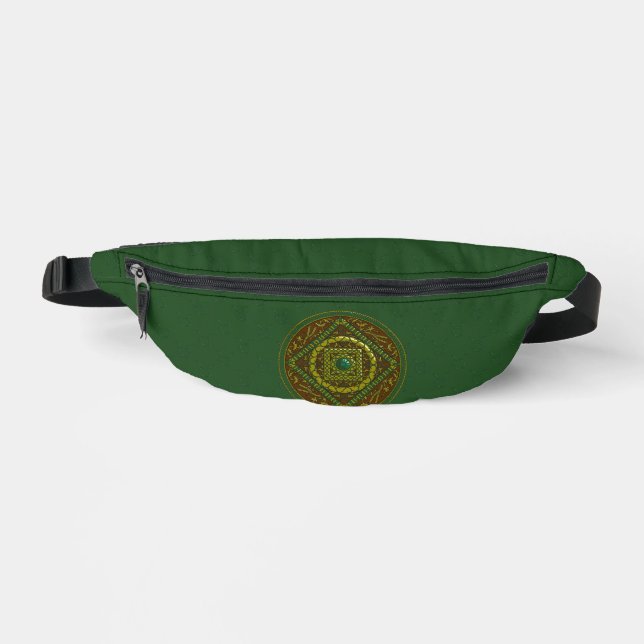 Taurus Mandala Bauchtasche (Vorderseite)