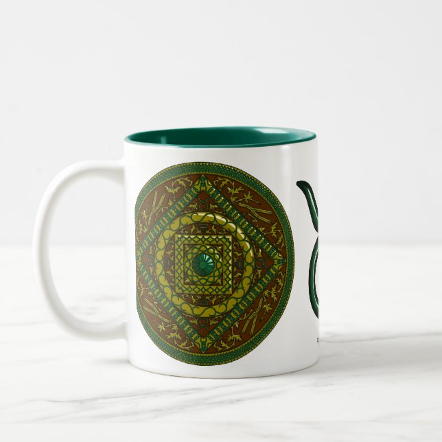 Taurus Mandala Mug (Gauche)