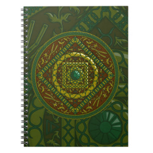 Taurus Mandala Notebook Notizblock