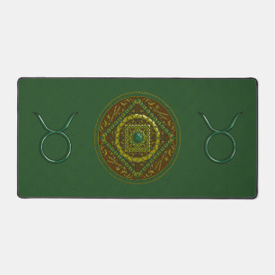 Taurus Mandala Schreibtischunterlage