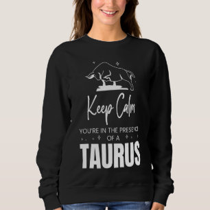 Taurus Merchandise Season Zodiac Sign Astrographis Sweatshirt