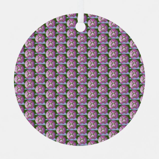 Taurus Ornament Aus Metall (Vorderseite)