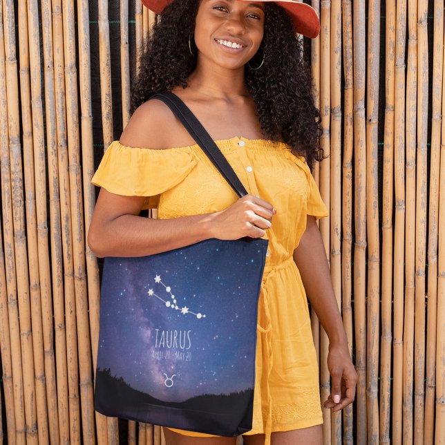 Taurus | Personalized Zodiac Constellation Tasche (Von Creator hochgeladen)