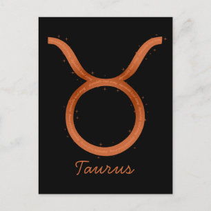 Taurus Postcard Postkarte
