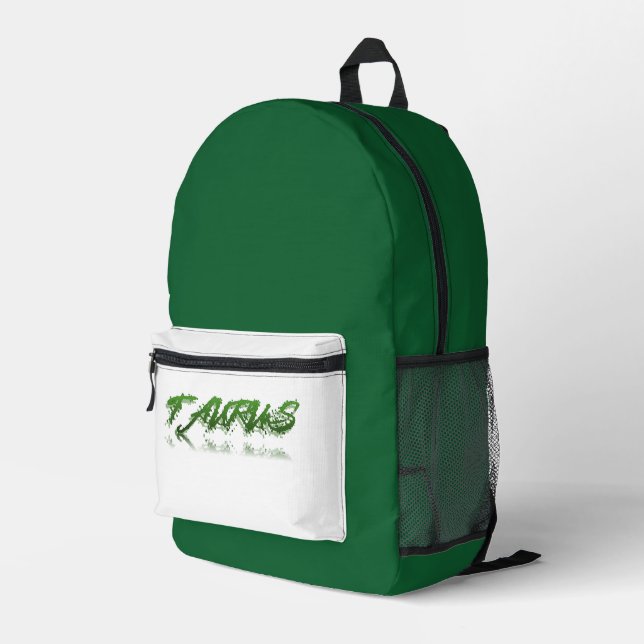Taurus Reflection Bedruckter Rucksack (Rückseitige Ecke Rechts)