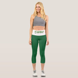 Taurus Reflection Capri Leggings