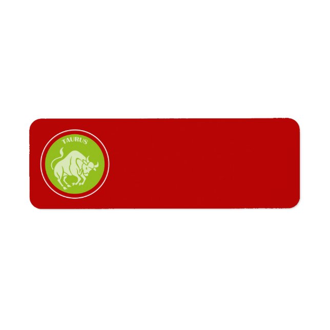 Taurus Rücksendeadresse (Vorne)