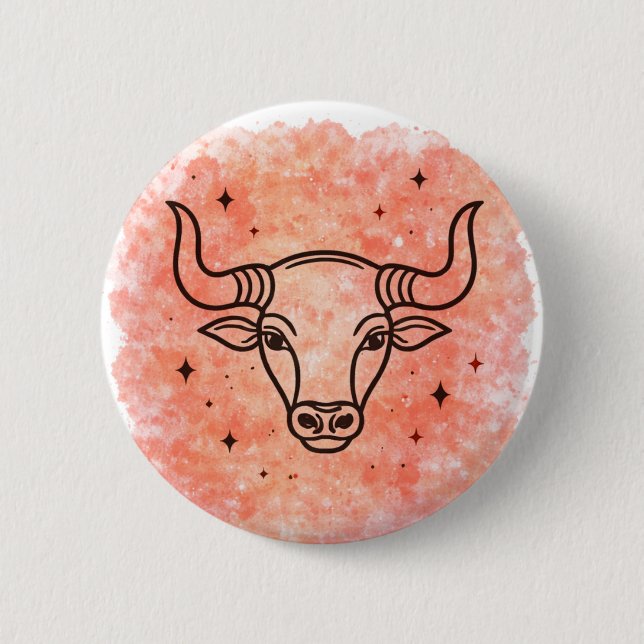 Taurus Sign Button (Vorderseite)