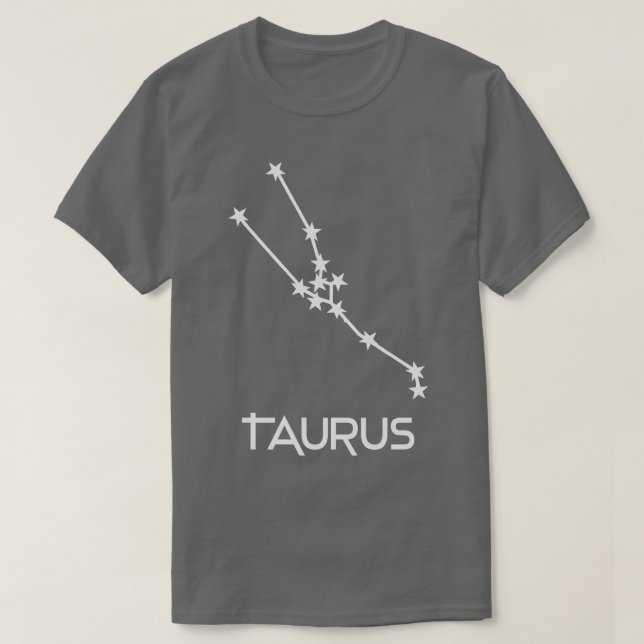 Taurus Sign Zodiac T-Shirt (Design vorne)