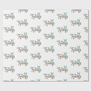 Taurus Star Schildkröten Whitepaper Geschenkpapier