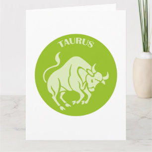 Taurus, Sternzeichen, Horoskop, Astrologie Karte