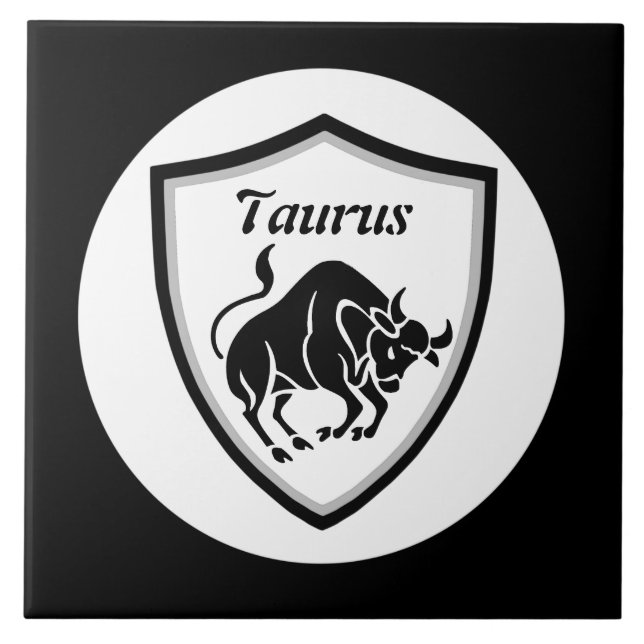Taurus-Symbol     Fliese (Vorderseite)