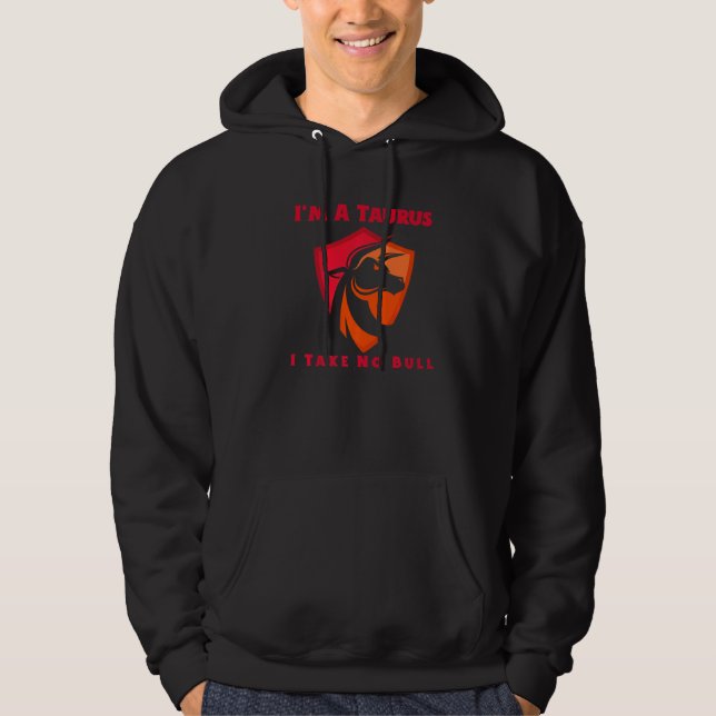 Taurus The Bull Hoodie (Vorderseite)