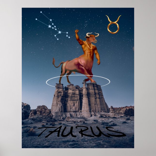 TAURUS THE BULL POSTER (Vorne)