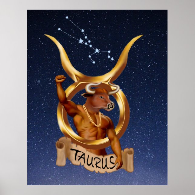 TAURUS THE BULL POSTER (Vorne)