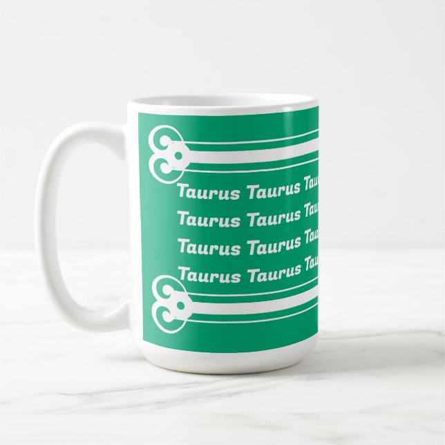 Taurus Vibes Tasse (Links)
