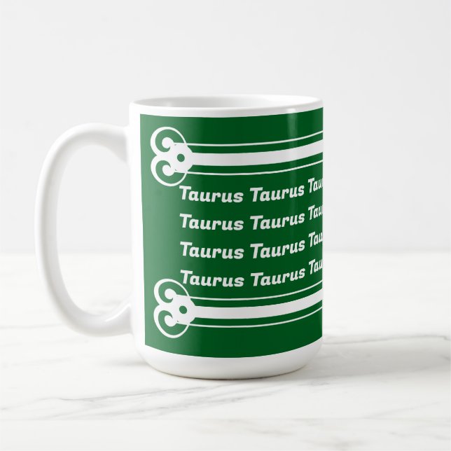 Taurus Vibes Tasse (Links)