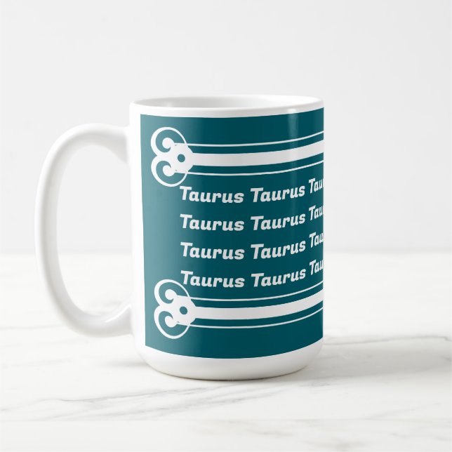 Taurus Vibes Tasse (Links)