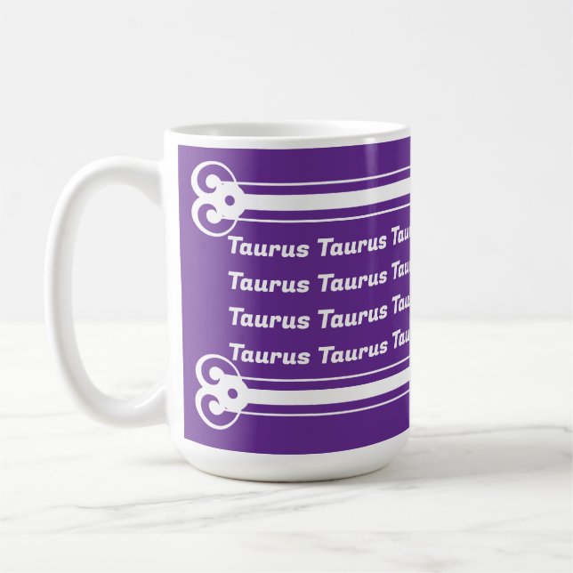 Taurus Vibes Tasse (Links)
