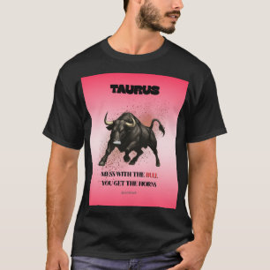 Taurus Zodiac Astrologie T - Shirt der Männer